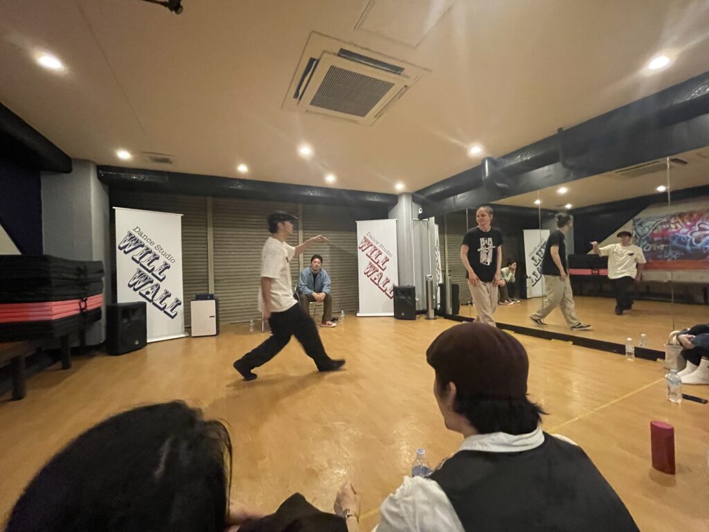 poppin battle v Japonsku