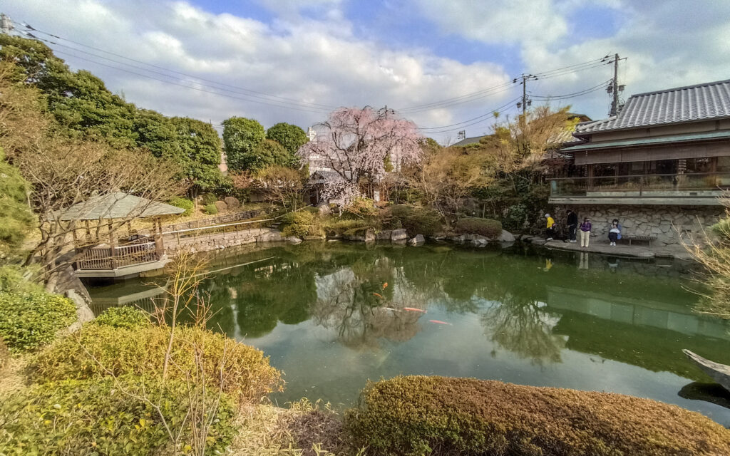zahrada mejiro, Tokio