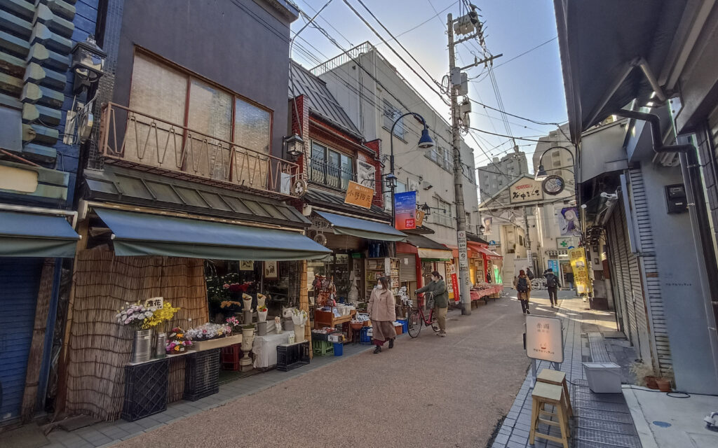 historická čtvrť Janaka, Tokio