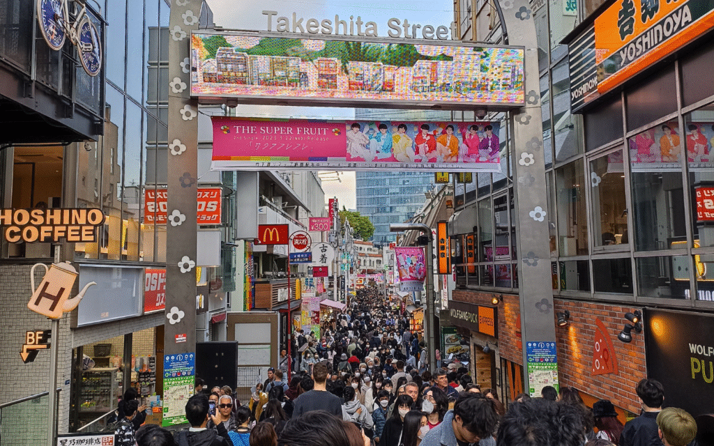 Takeshita street, Harajuku, Tokio
