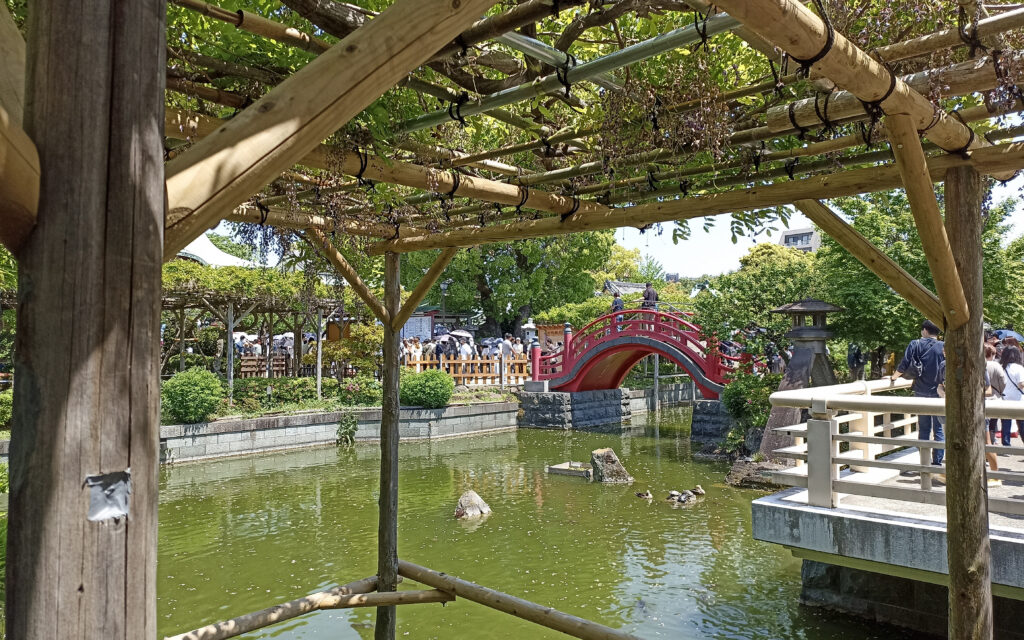 chrám Kameido Tendžin, Tokio, Japonsko