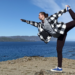jóga, dancer pose, natarajasana