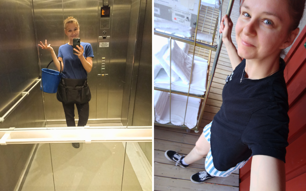 práce pokojské, housekeeping v Norsku