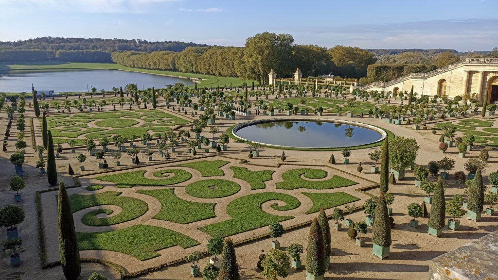 zahrady Versailles
