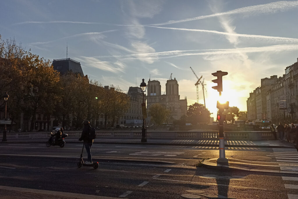 katedrála Notre Dame, Paříž centrum