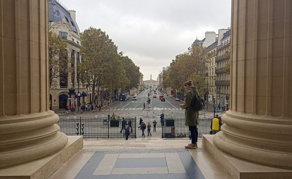kostel La Madeleine, náměstí Place de la Concorde