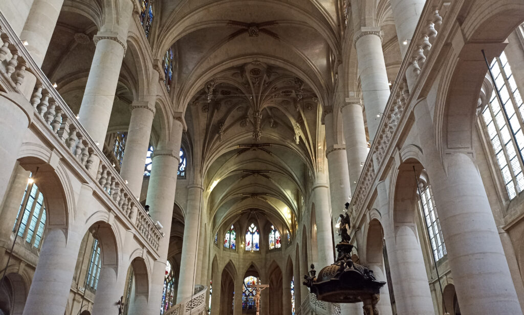 Kostel Saint-Étienne du Mont, kostel svatého Štěpána na kopci, Paříž zadarmo