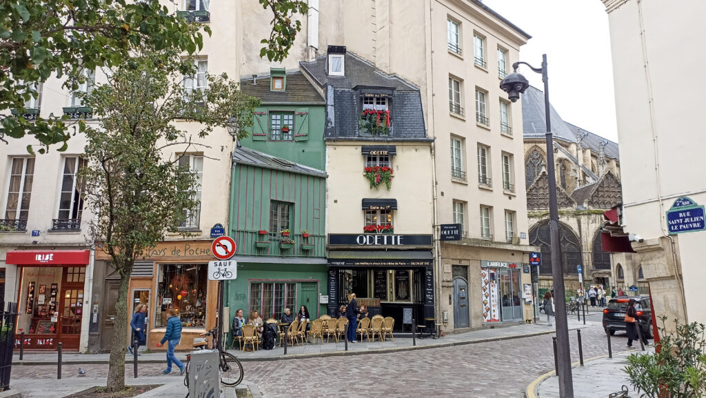 ulice rue Galande, Paříž