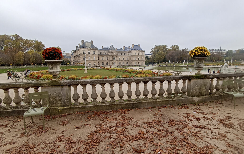 Lucemburská zahrada, jardin du Luxembourg, Paříž zadarmo