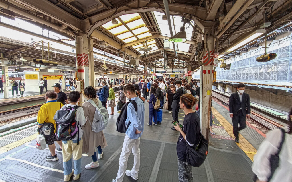 Tokio metro Shinjuku Station