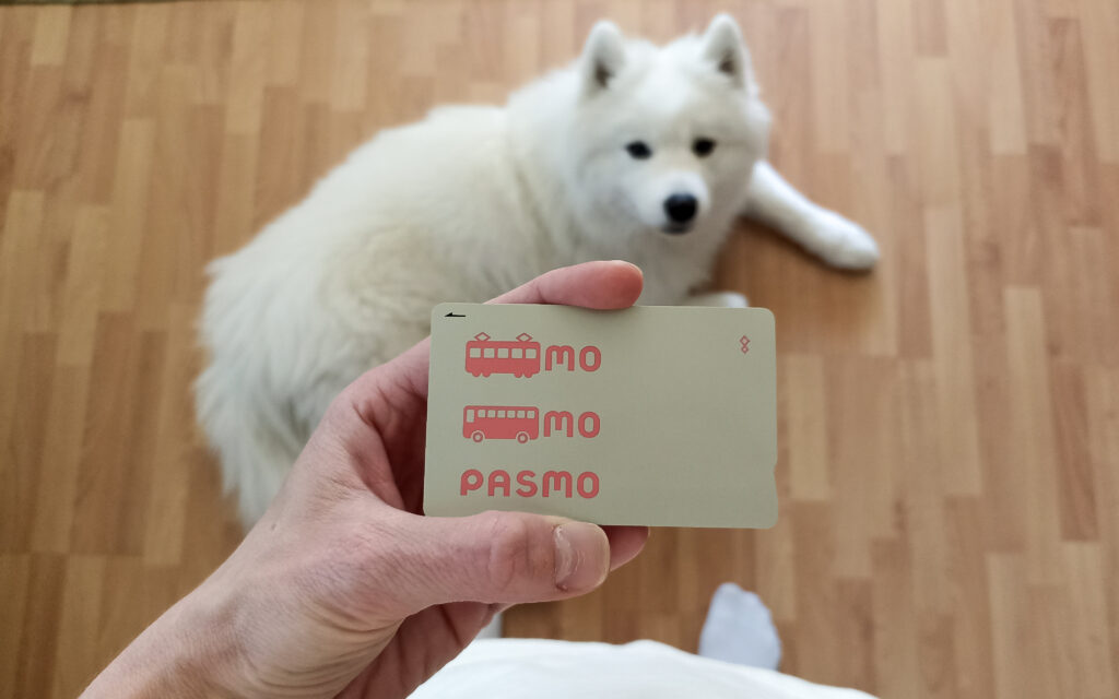 karta Pasmo, doprava v Japonsku