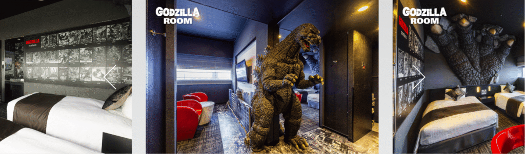 Gracery hotel Godzilla