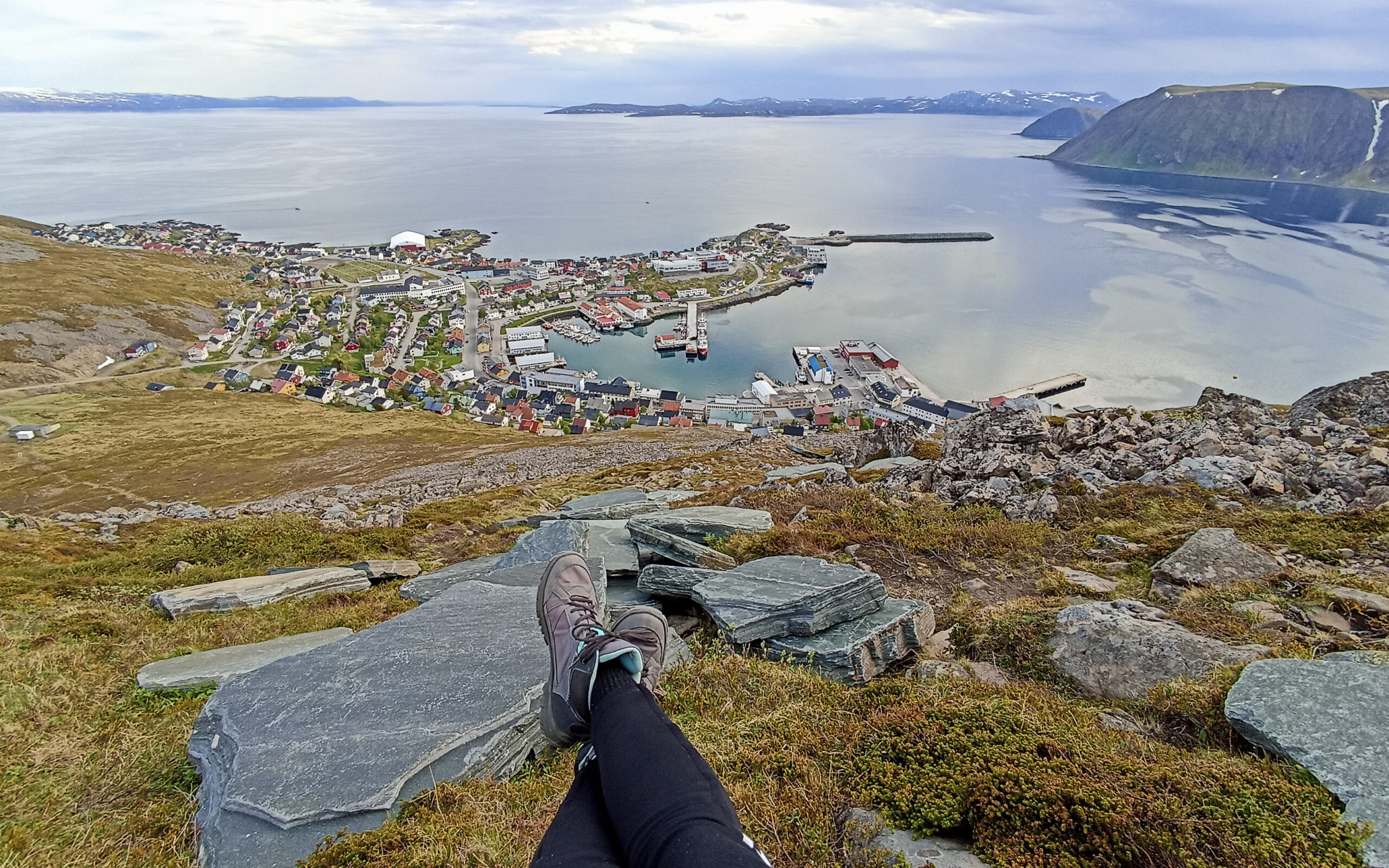 honningsvag, mageroya, finnmark, norsko